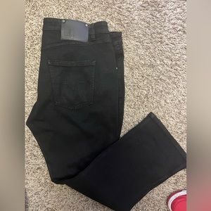 Linea Umuo Black Jeans W44 X L32 light starched no crease